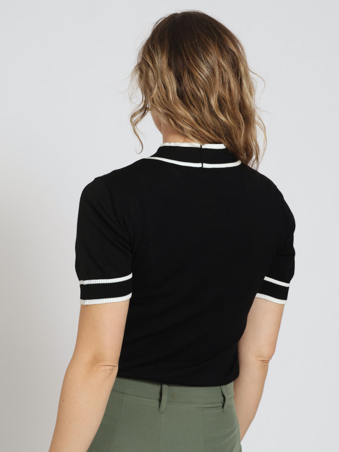 Pullover Tee - Black