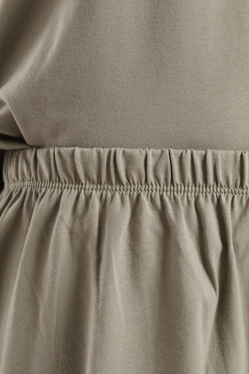 Knit Short Sleep Set - Fatigue