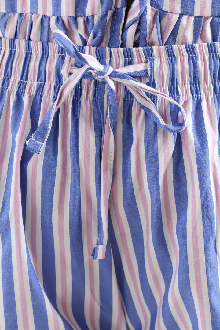 Candy Stripe Short - Blue