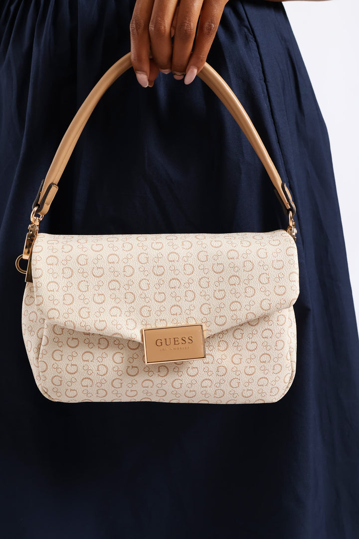 Jarson Crossbody Flap Bag - Khaki