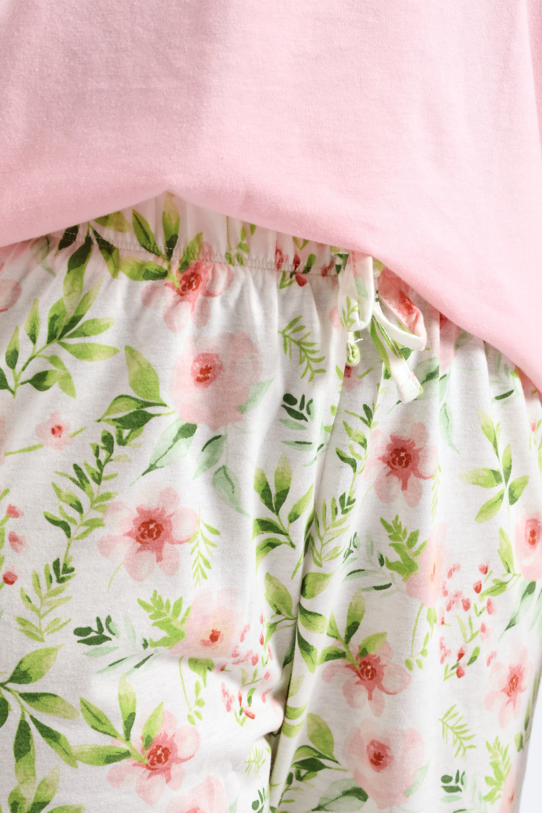 Live Life Tee & Capri Pant Set - Pink