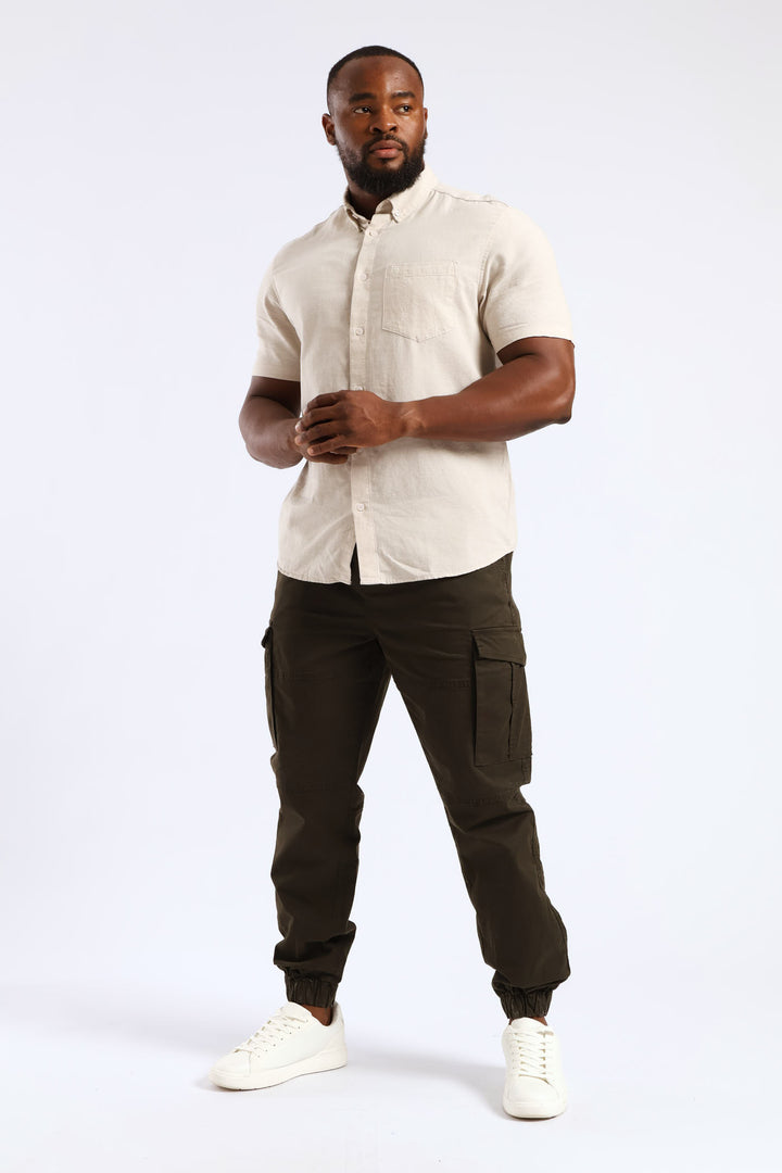 Bellows Pocket Cargo Jogger - Fatigue