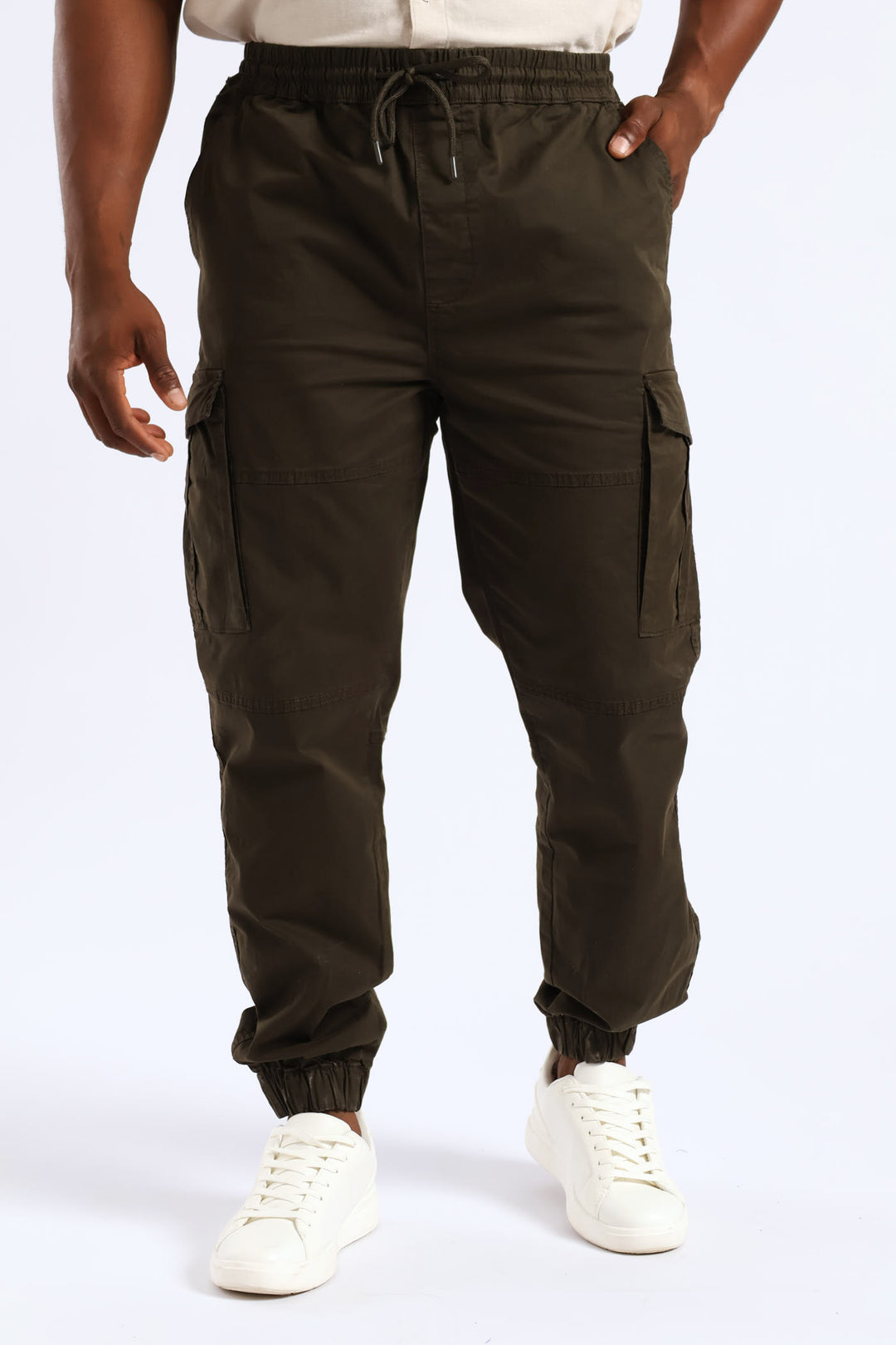 Bellows Pocket Cargo Jogger - Fatigue