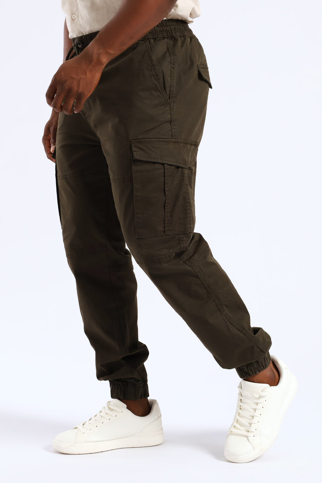 Bellows Pocket Cargo Jogger - Fatigue