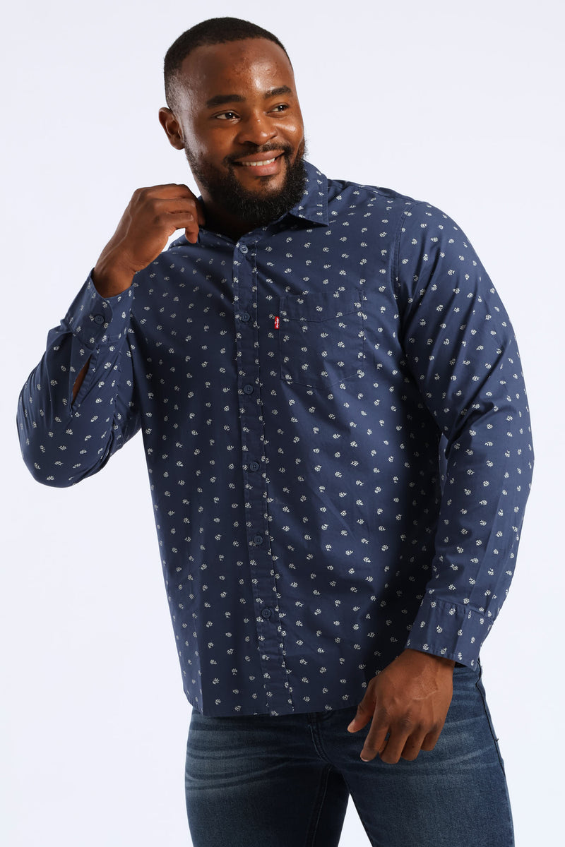 Classic 1 Pocket Shirt - Navy