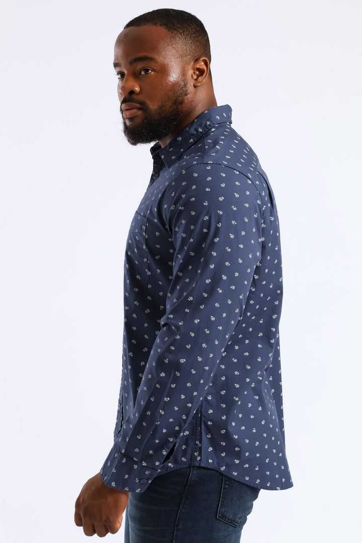 Classic 1 Pocket Shirt - Navy