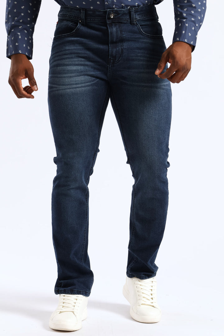 Worn In Slim Denim - Blue/Black