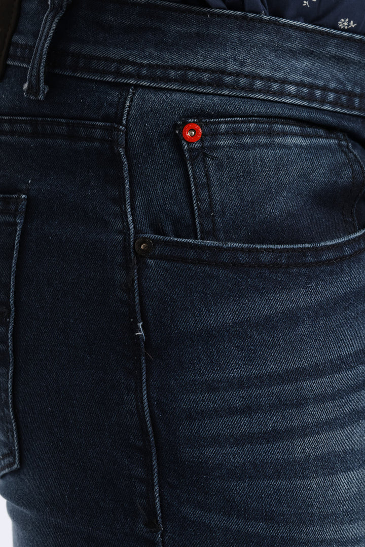 Worn In Slim Denim - Blue/Black