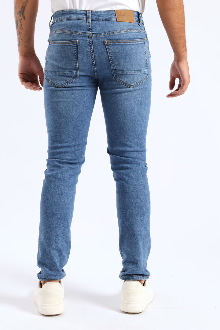 Skinny Stretch Denim - Light Wash