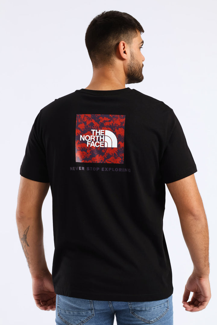 Box Raku Horse Infill Tee - Black/Red