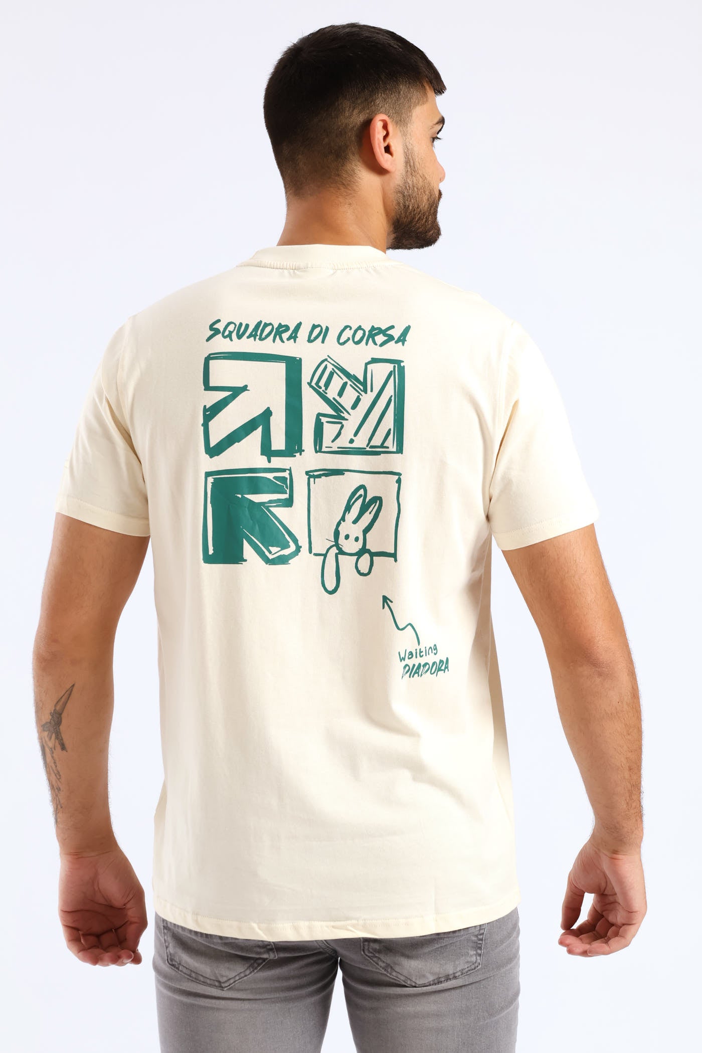 Mens Vector T-Shirt - Off White – Edgars