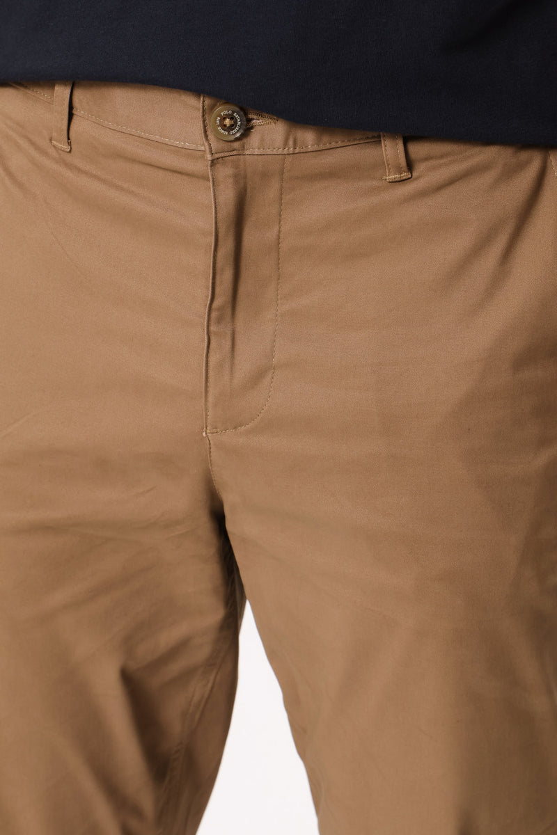 Venice Straight Chino Pant - Taupe