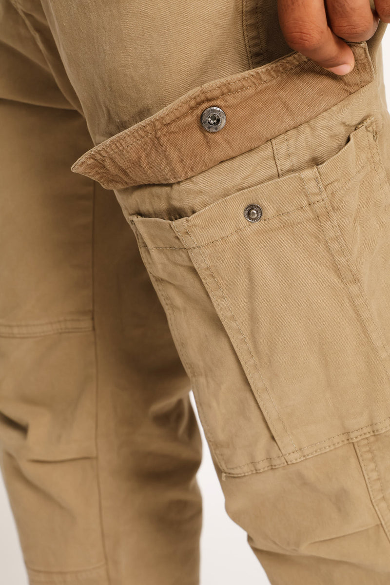 Cargo Pants - Dark Taupe