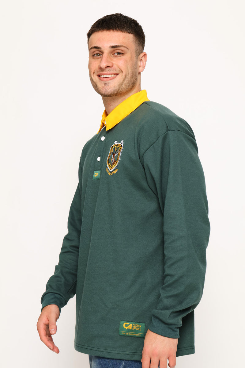 Long Sleeve Supporters Golfer - Forest Green