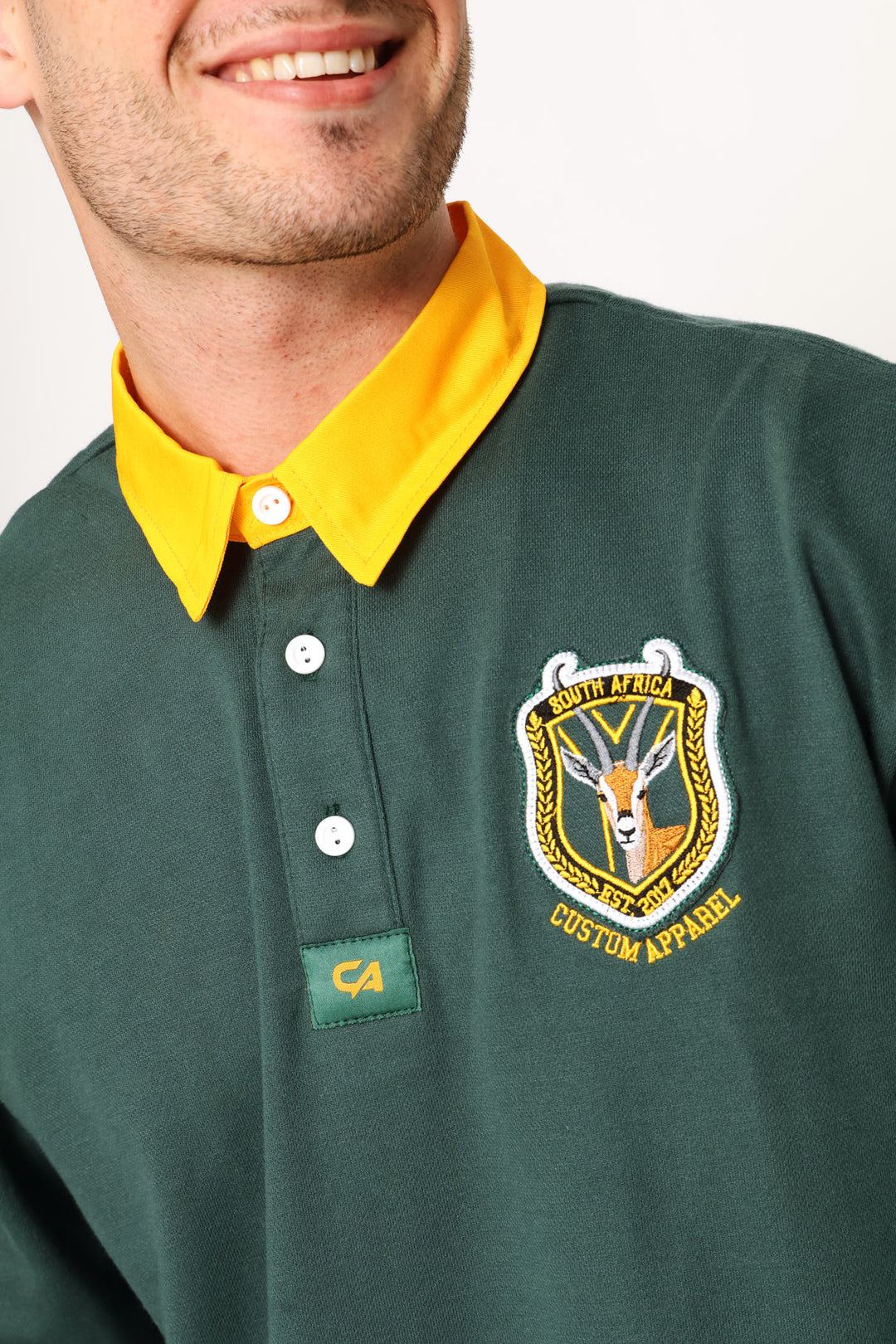 Long Sleeve Supporters Golfer - Forest Green