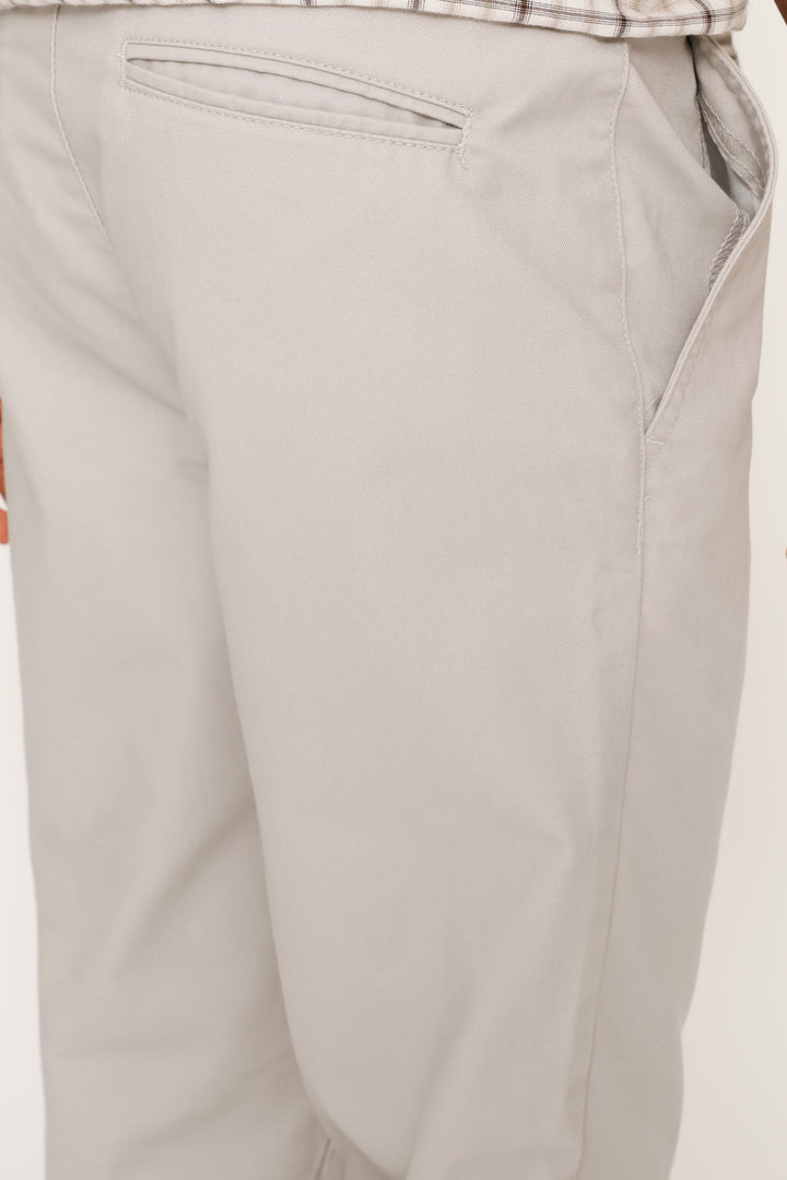 Chino Trousers - Light Grey