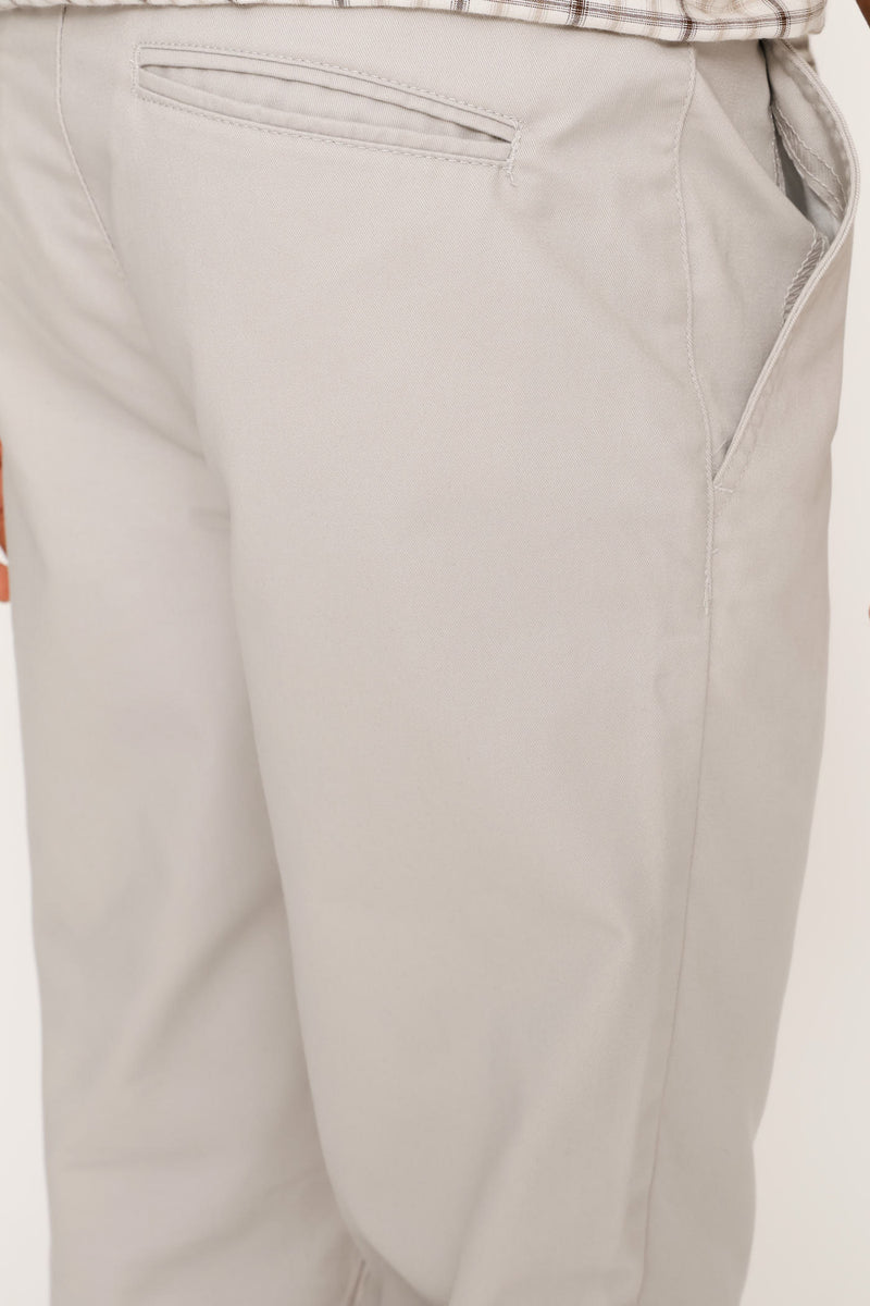 Chino Trousers - Light Grey