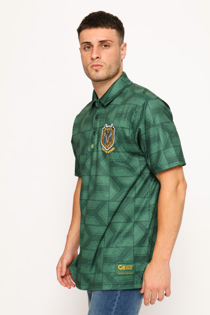 Flags Supporter Golfer - Forest Green