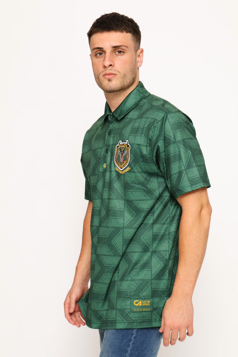 Flags Supporter Golfer - Forest Green