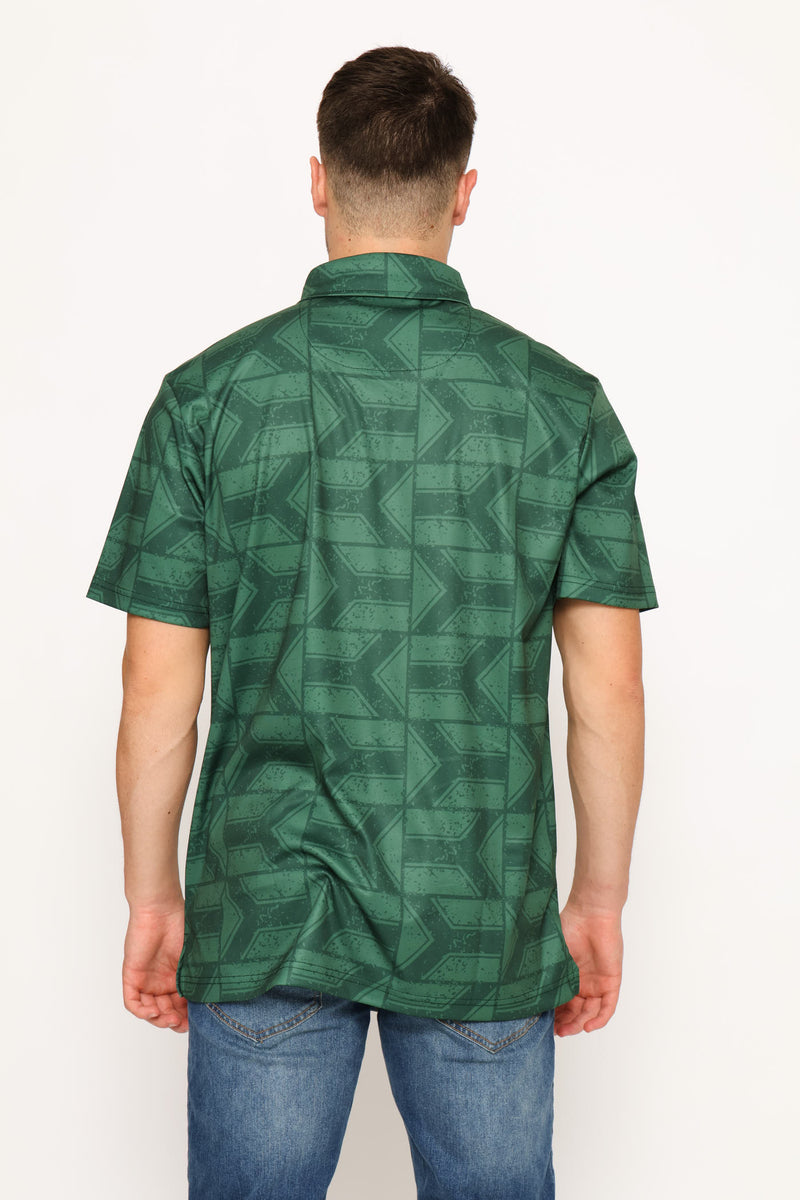Flags Supporter Golfer - Forest Green