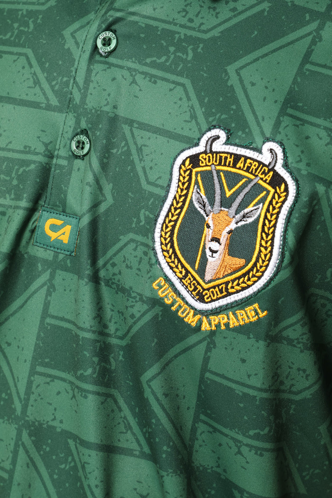 Flags Supporter Golfer - Forest Green