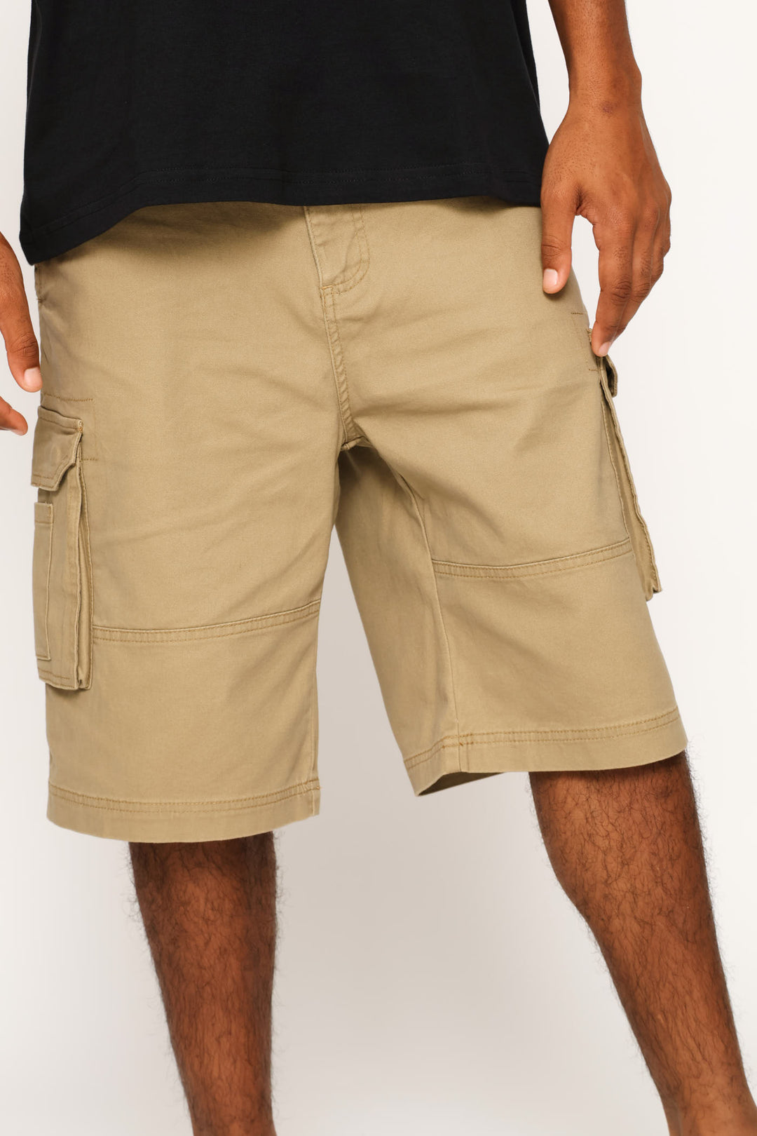 Utility Cargo Shorts - Dark Stone