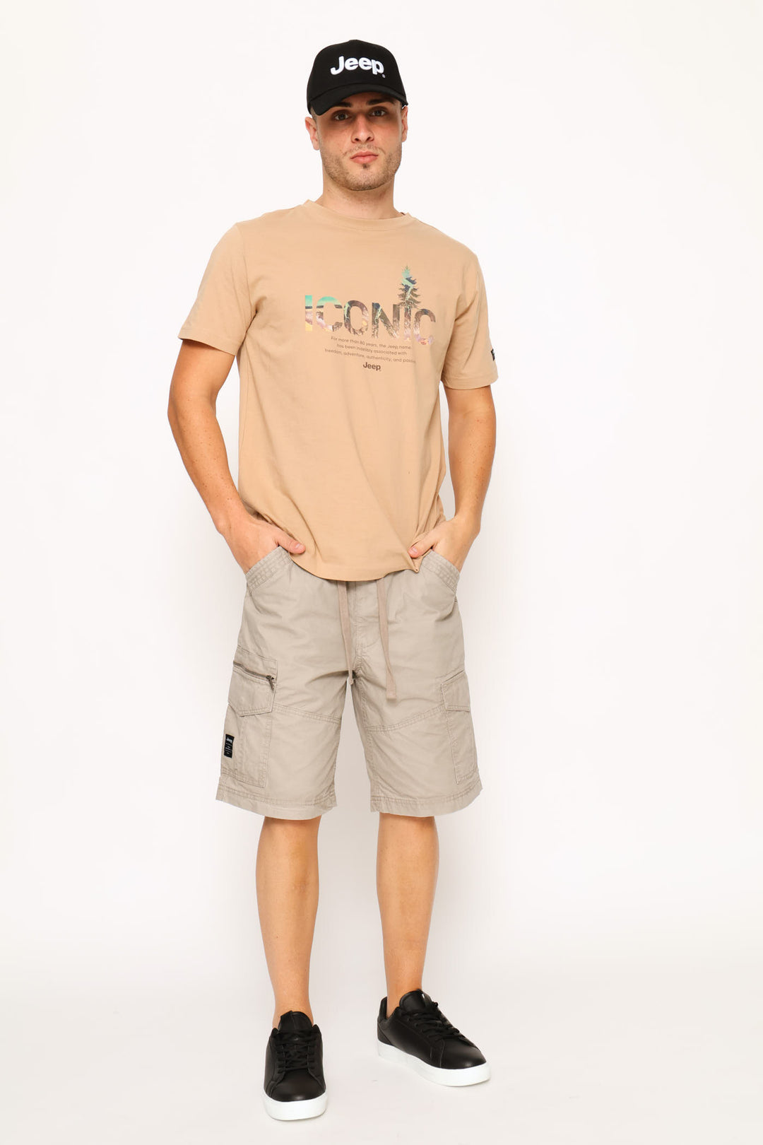 Iconic Tee - Stone