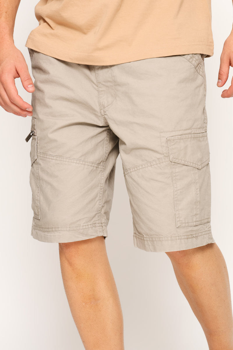 Ace 26Cm Cargo Shorts - Taupe