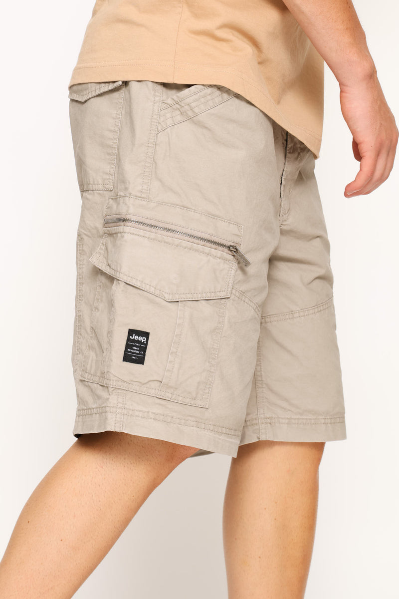 Ace 26Cm Cargo Shorts - Taupe