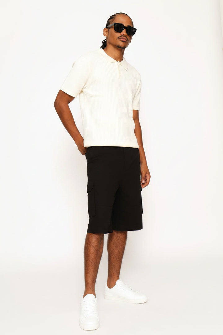 Utility Cargo Short - Black