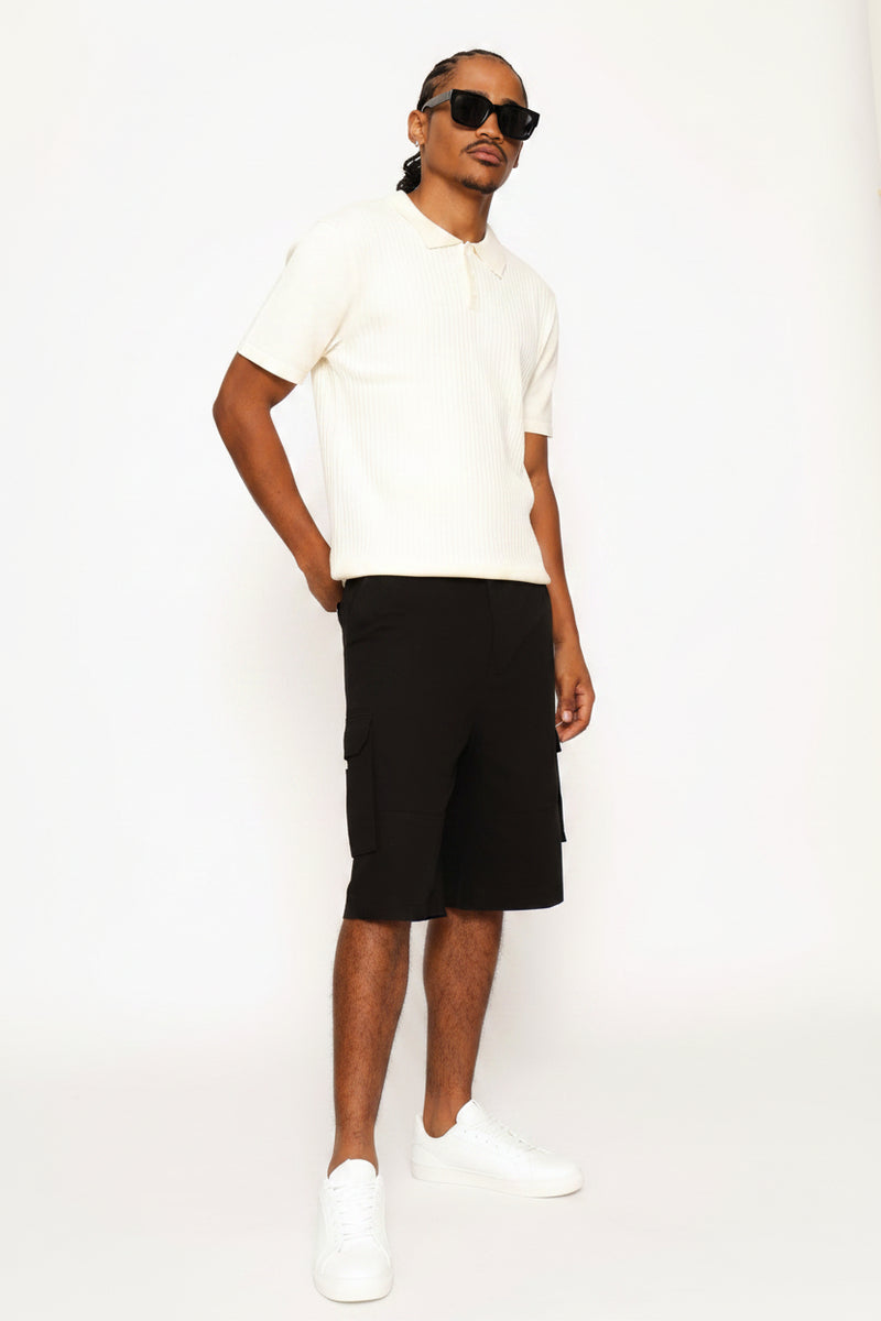 Utility Cargo Short - Black