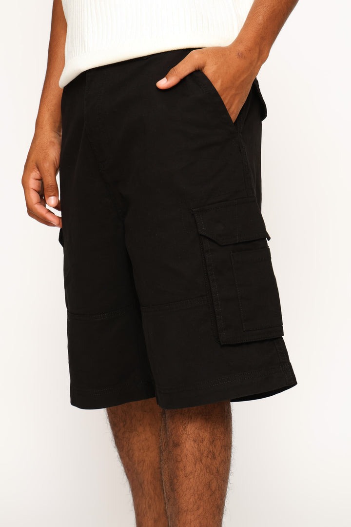 Utility Cargo Short - Black