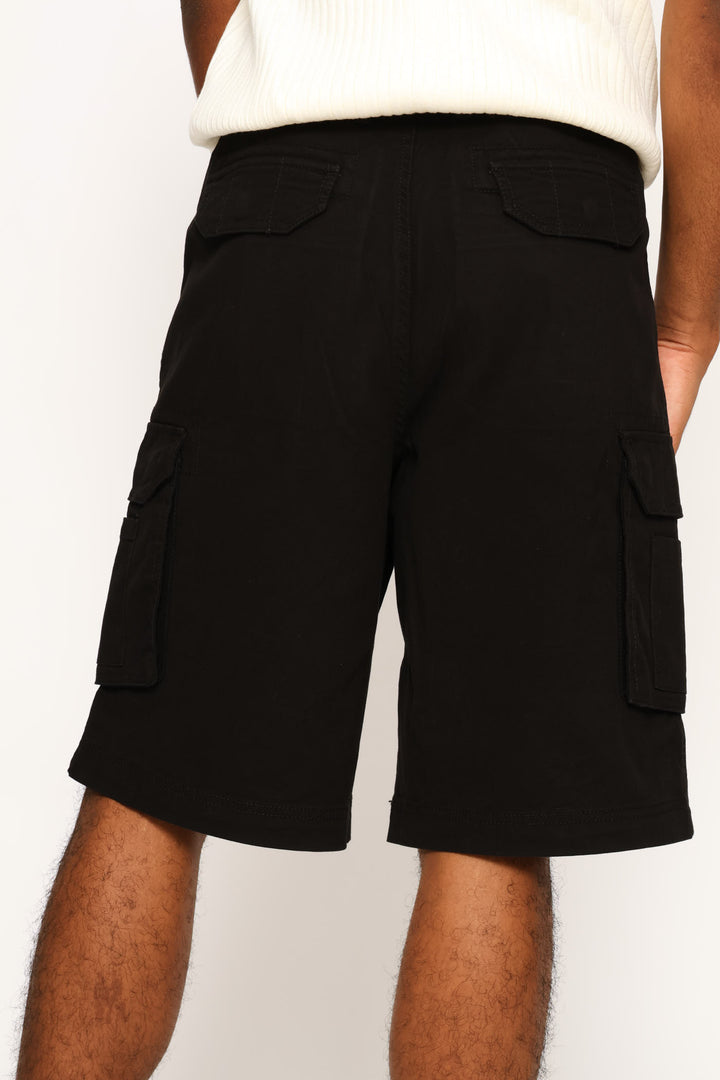 Utility Cargo Short - Black