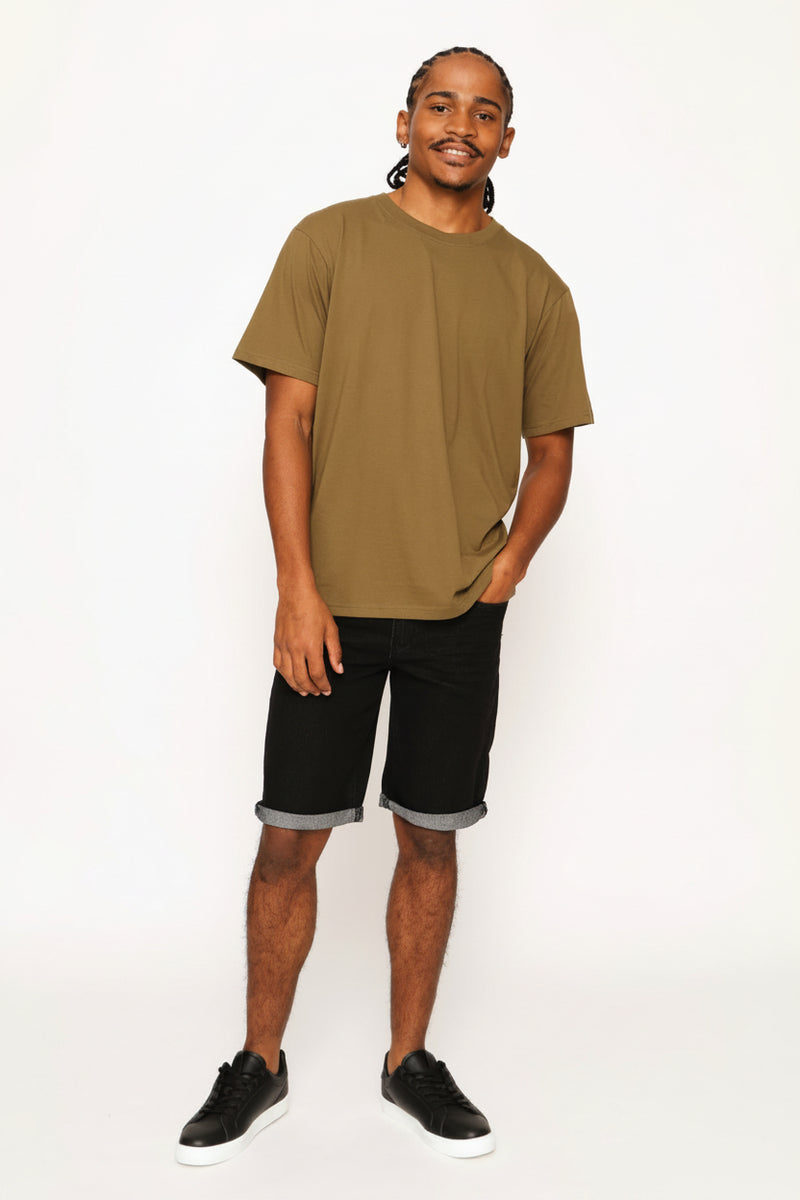 Denim Short - Black