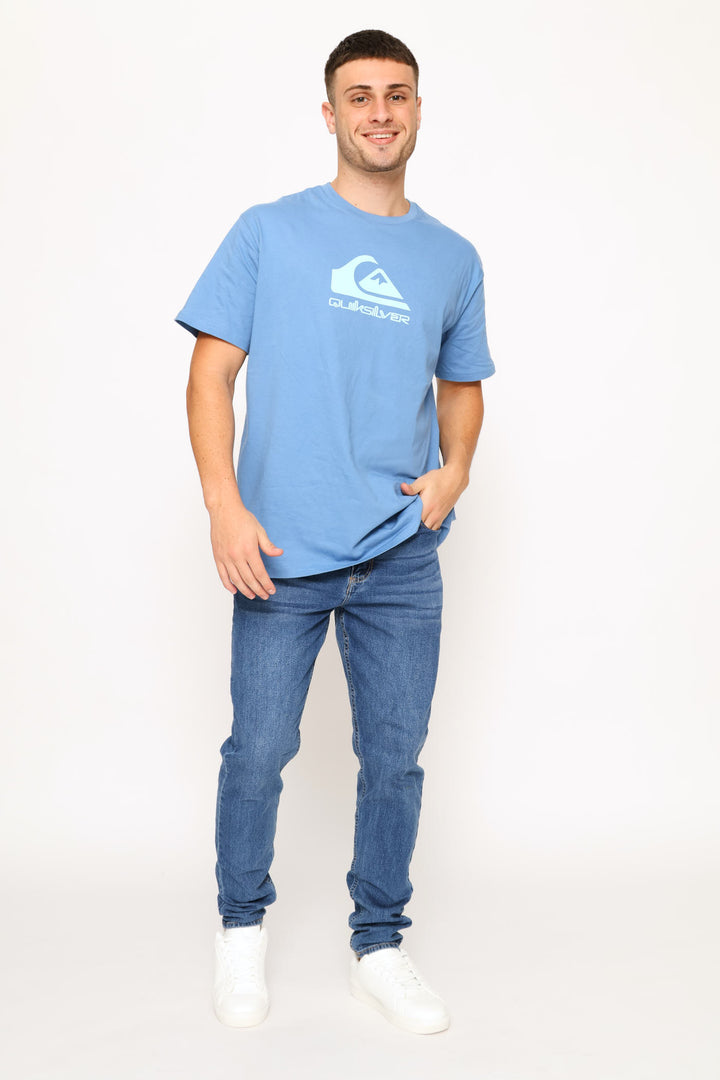 Corp Logo Tee - Blue