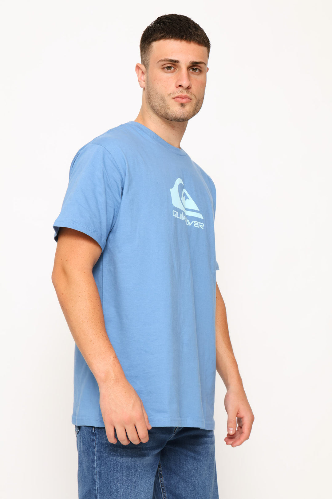 Corp Logo Tee - Blue