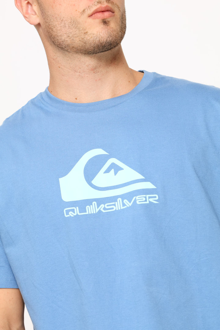 Corp Logo Tee - Blue