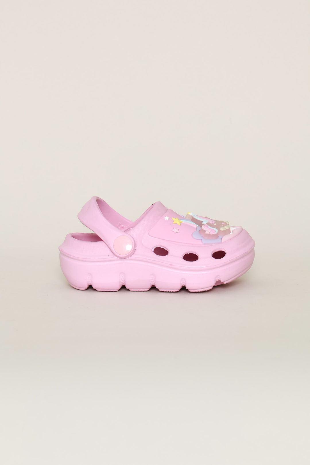 Pre-Girls Unicorn Light-Up Clog - Pink
