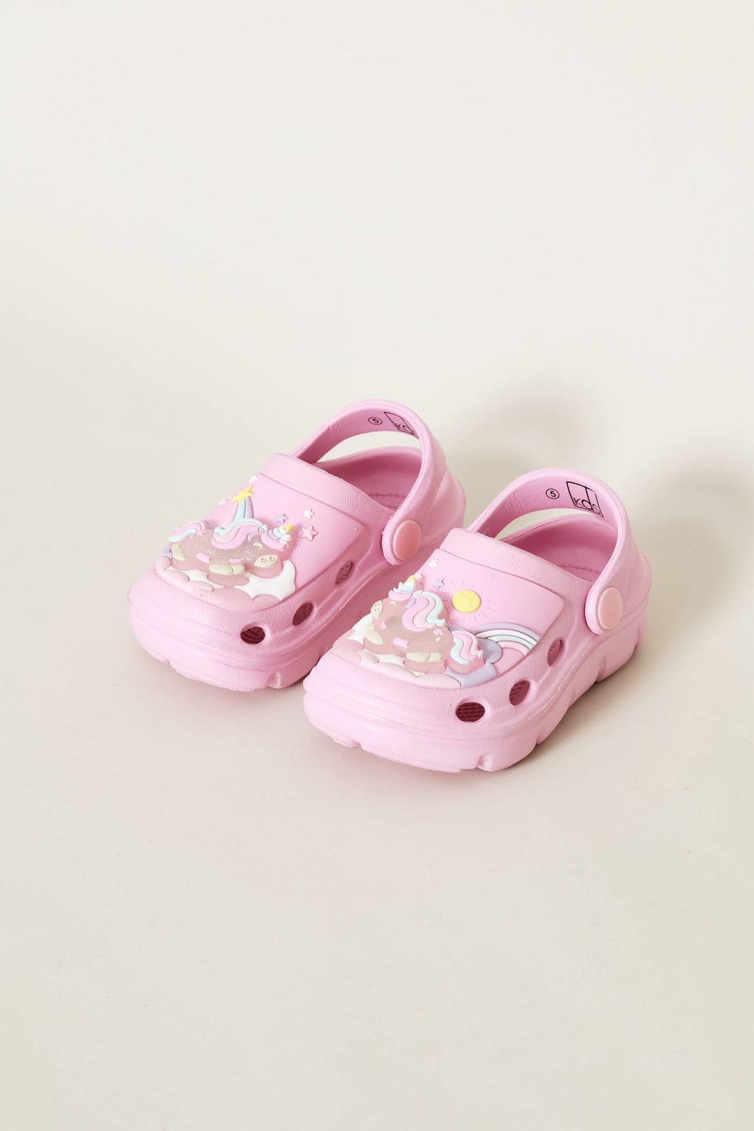 Pre-Girls Unicorn Light-Up Clog - Pink
