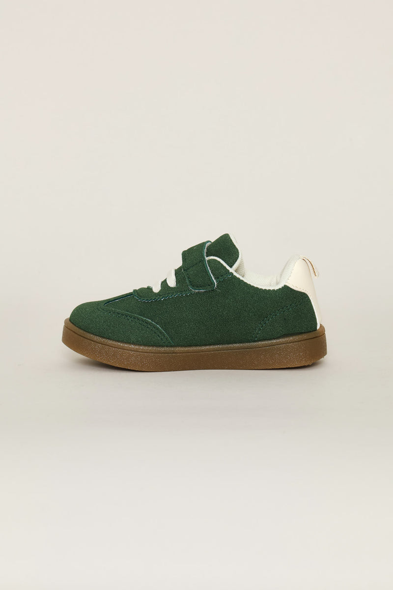 Pre-Boys Street Sneaker - Olive