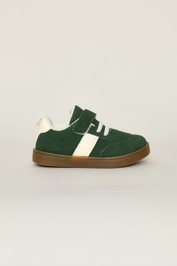 Pre-Boys Street Sneaker - Olive