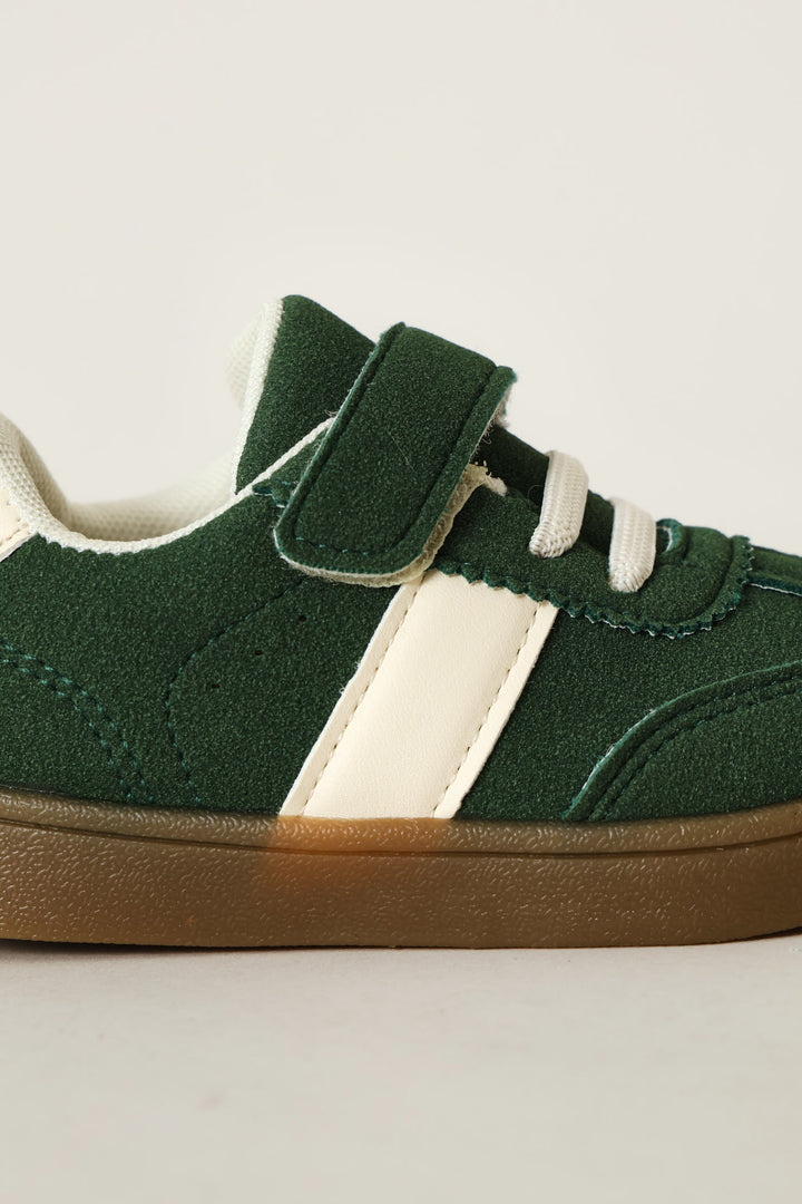 Pre-Boys Street Sneaker - Olive