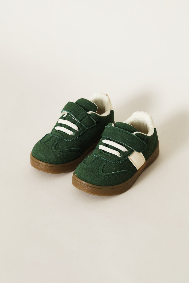 Pre-Boys Street Sneaker - Olive