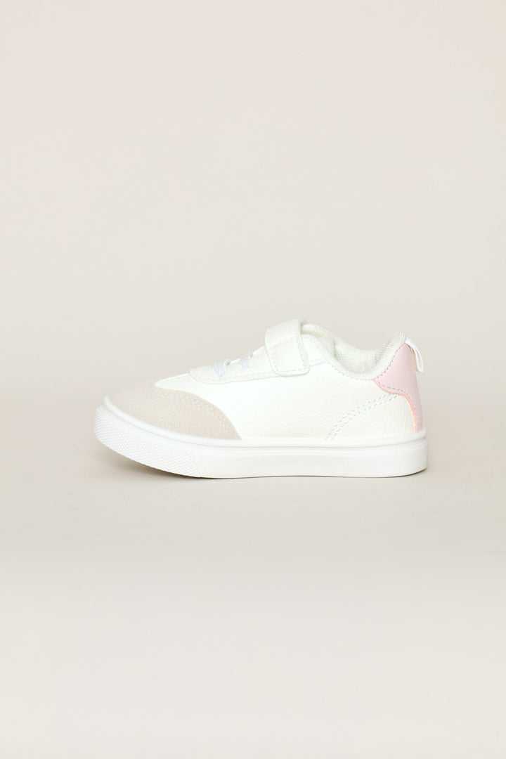 Baby Girls Cherry Sneaker - Light Pink/White