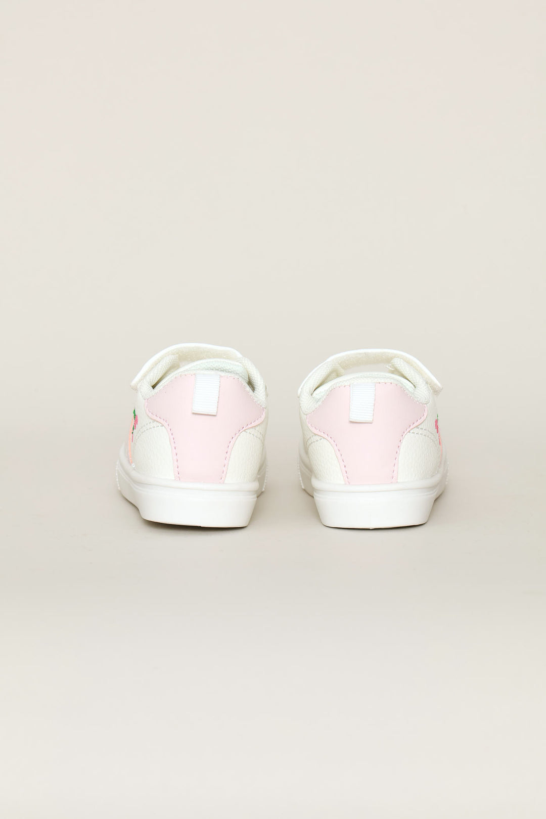 Baby Girls Cherry Sneaker - Light Pink/White