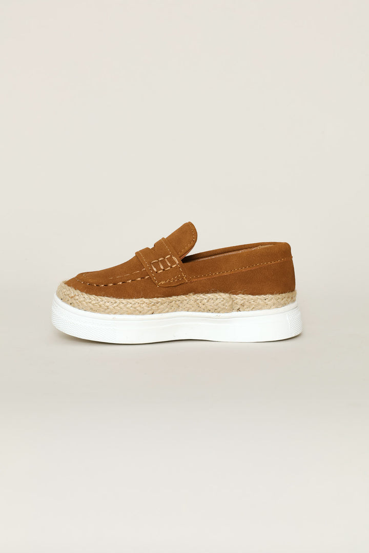 Keedo Boys Espadrille Loafer - Tan