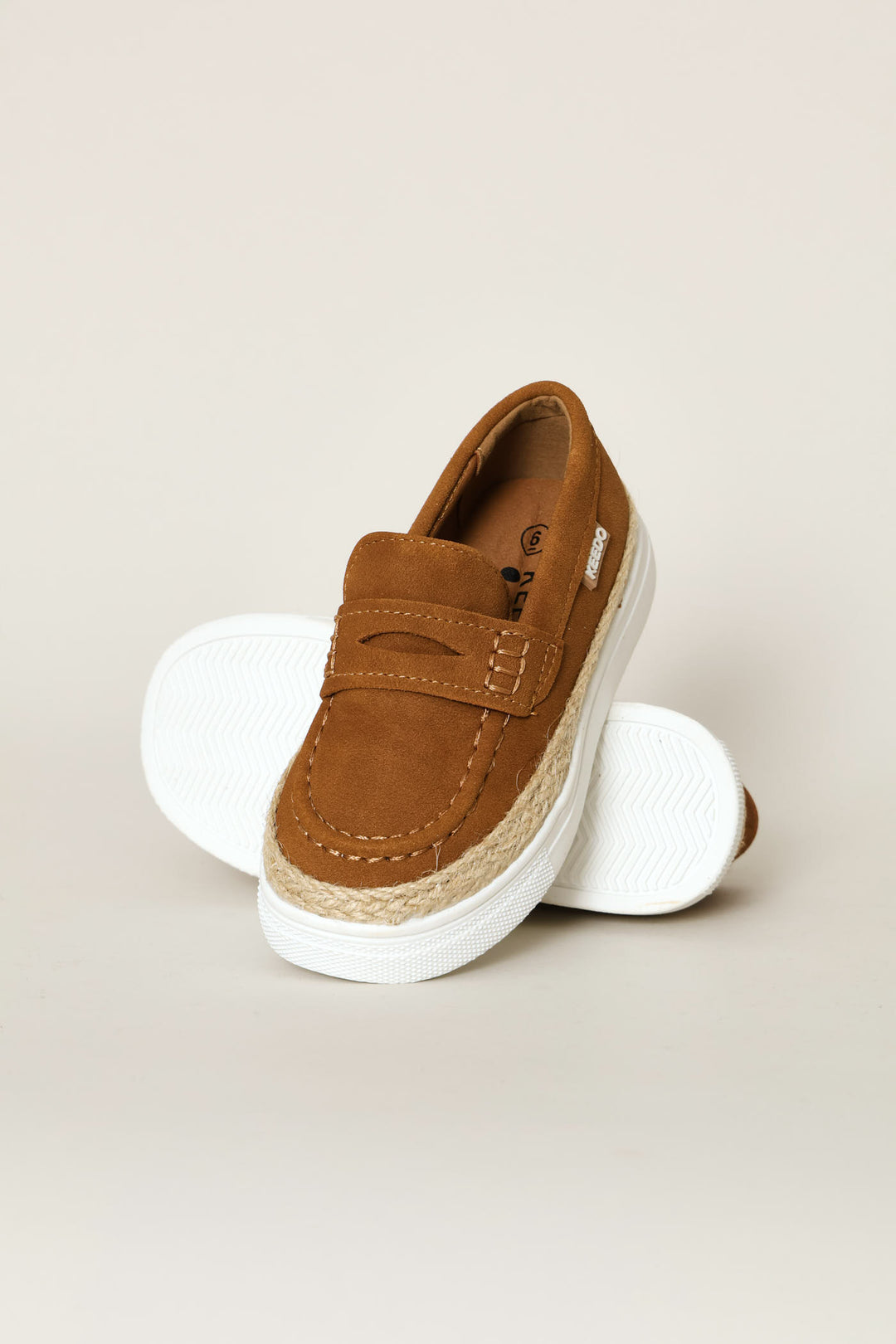 Keedo Boys Espadrille Loafer - Tan