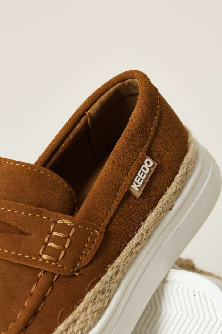 Keedo Boys Espadrille Loafer - Tan