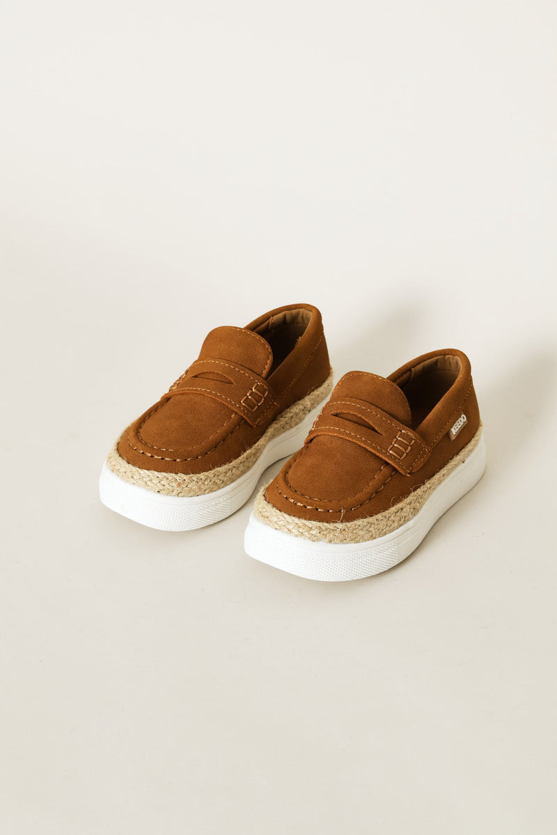 Keedo Boys Espadrille Loafer - Tan