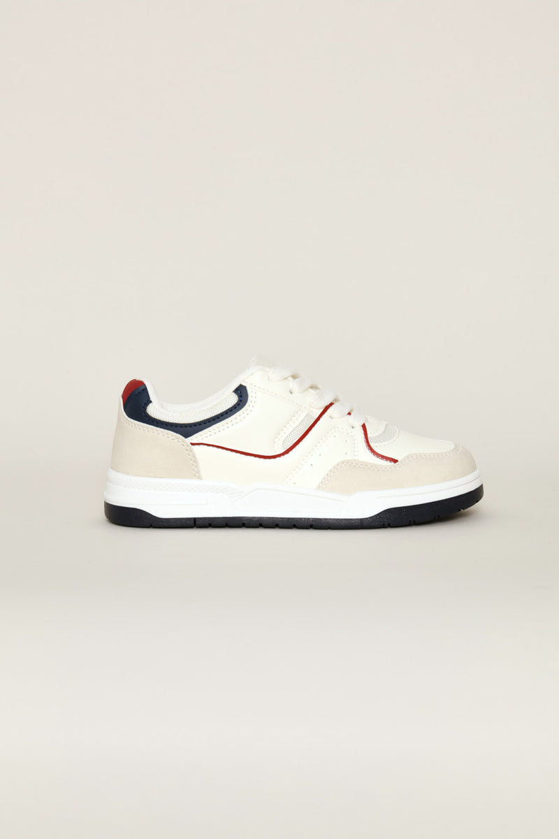 Boys Colour Block Court Sneaker - Multi